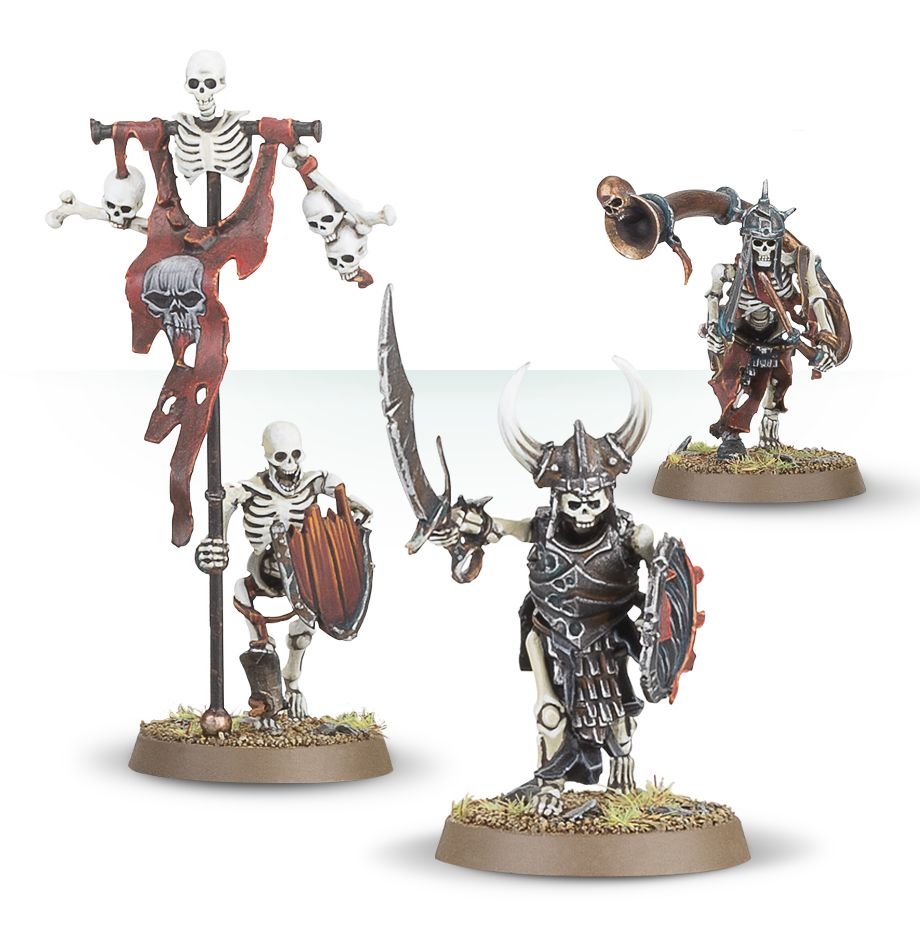 Warhammer Sigmar Brand New Deathrattle Skeleton Warriors 91-06 